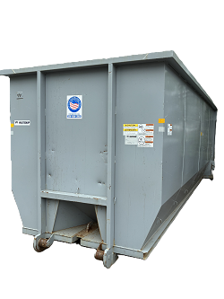 Forty yard roll-off dumpster