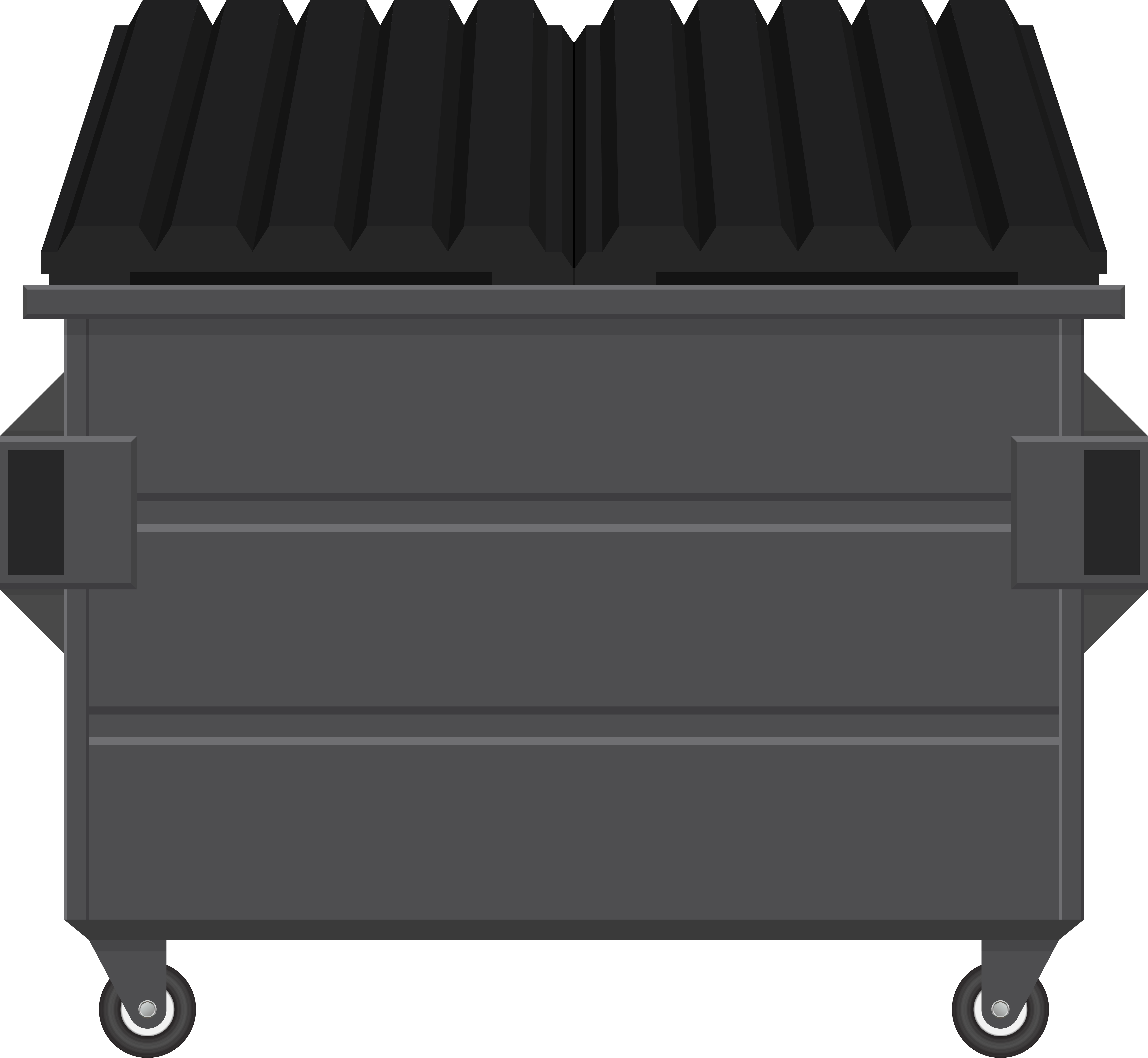 front load dumpster clip art