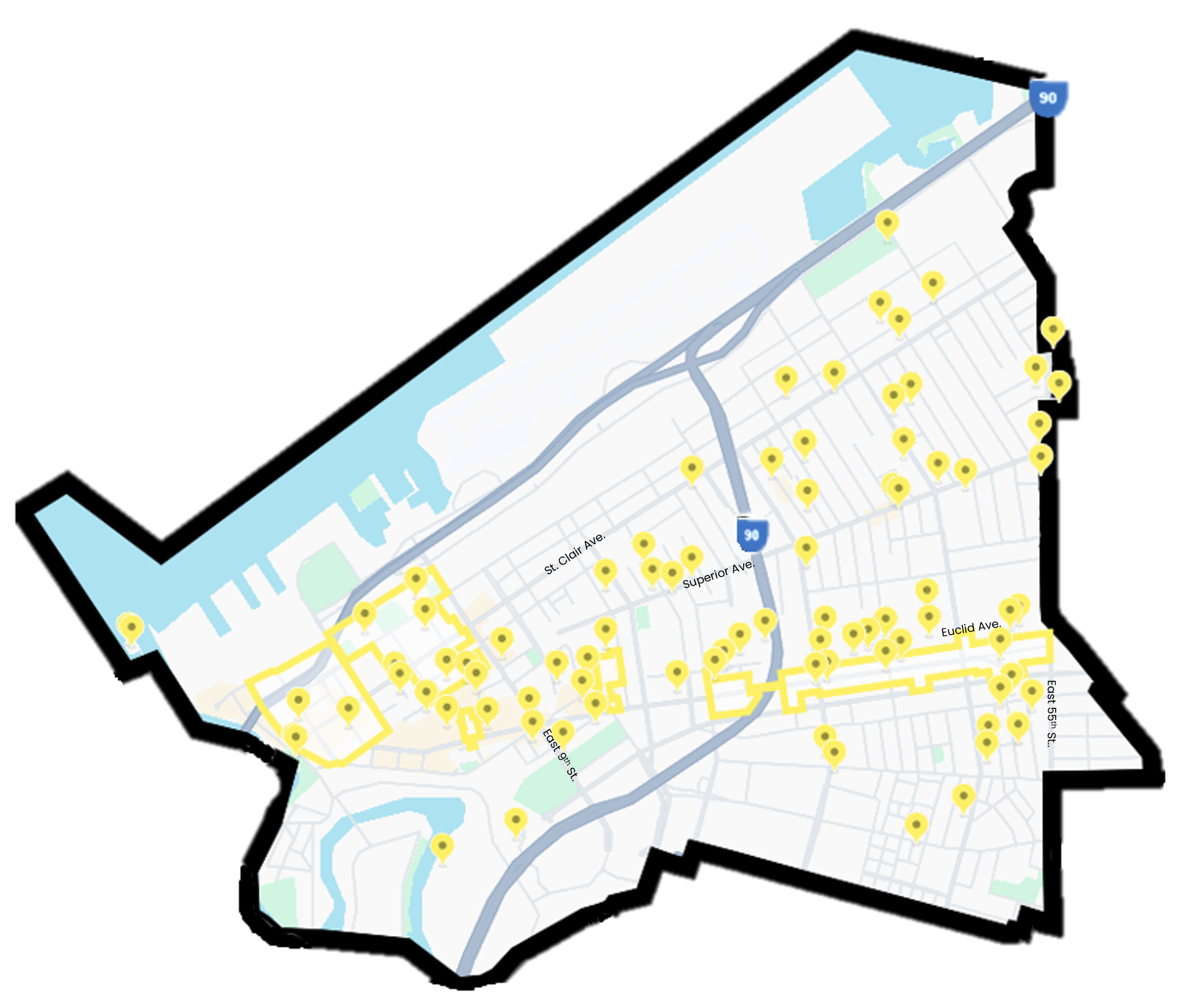 Greater Downtown Historic design review region