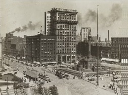 Public Square 1910 View of Public Square before the construction of the Terminal Tower