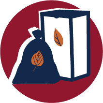 bags of leaves icon