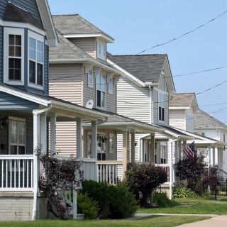 row of houses