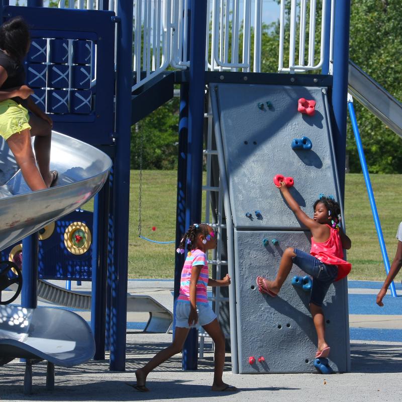 Kids at playground