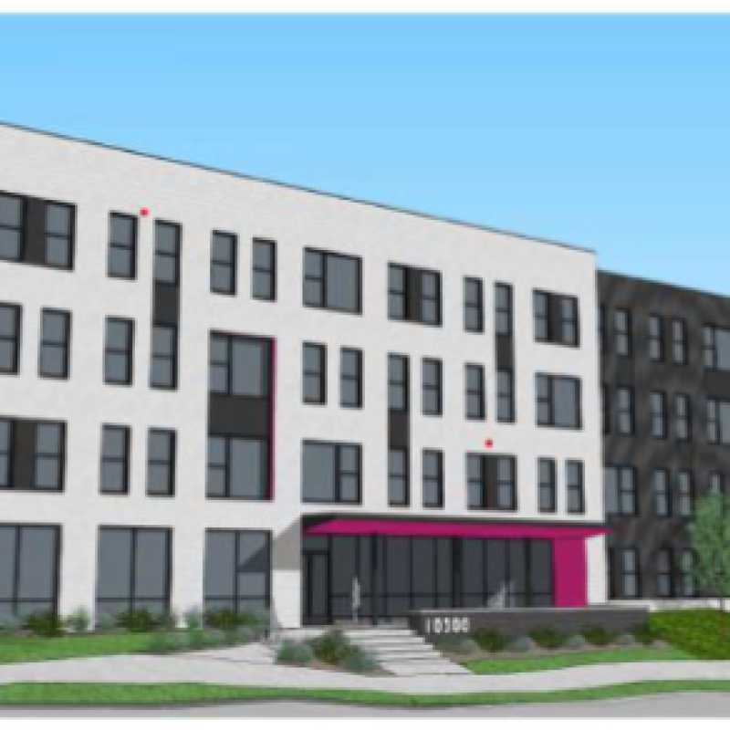 rendering of the new Depot on Detroit