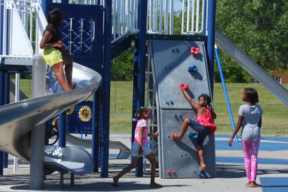 Kids at playground