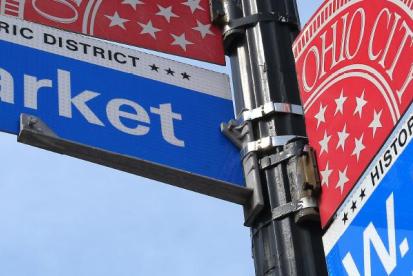 Intersection of Market and W 25th St. 