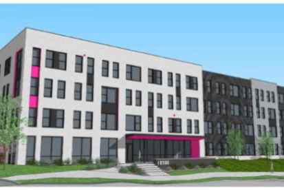 rendering of the new Depot on Detroit