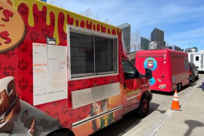 Red & Yellow Food Truck