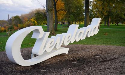 cleveland sign