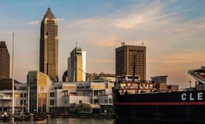 downtown lakefront skyline