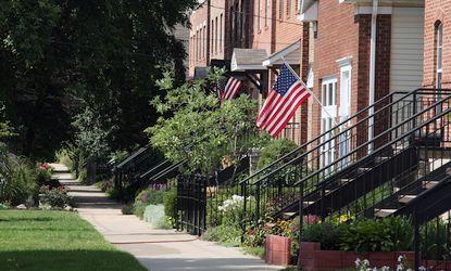 row of houses