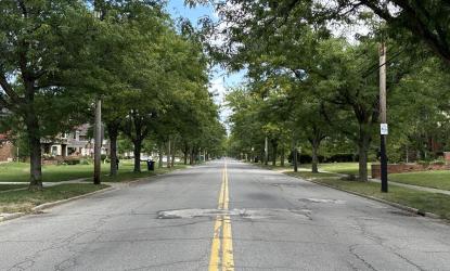 view of wade park ave
