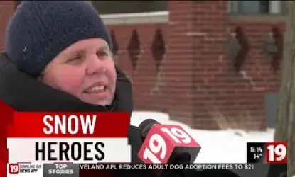 Cleveland 19 News Snow Heroes