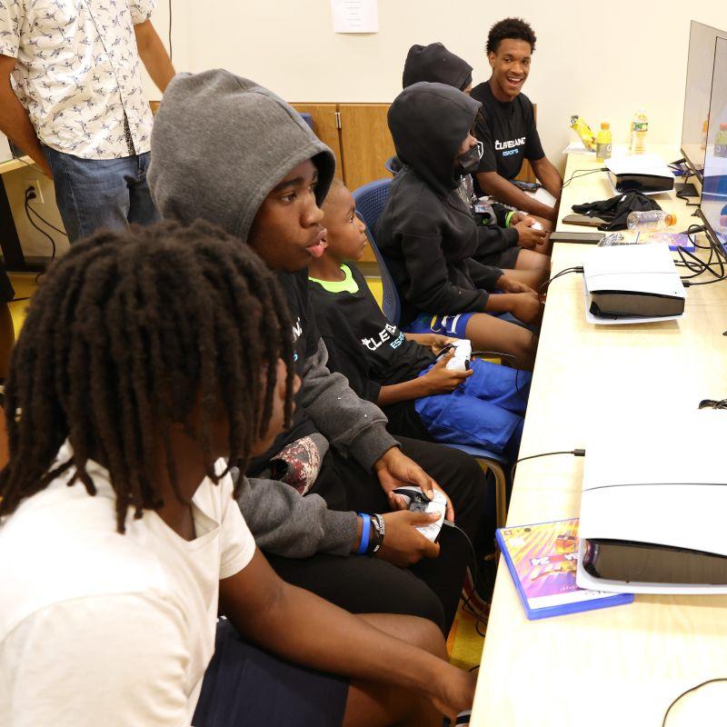 people sitting at computers