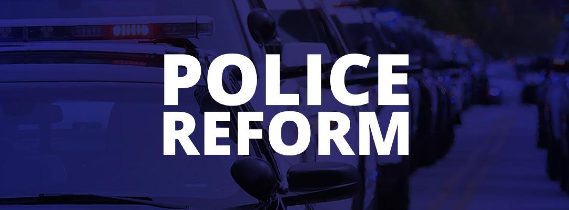 police reform banner