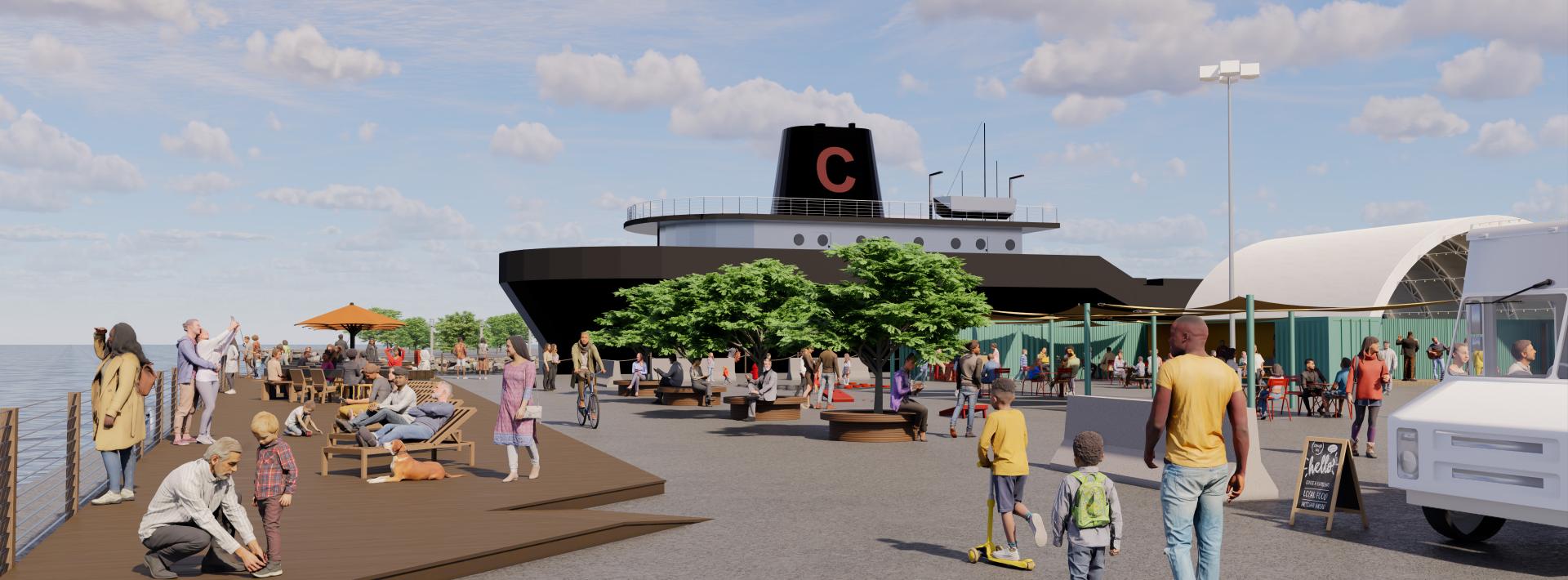 North Coast Waterfront Development Rendering