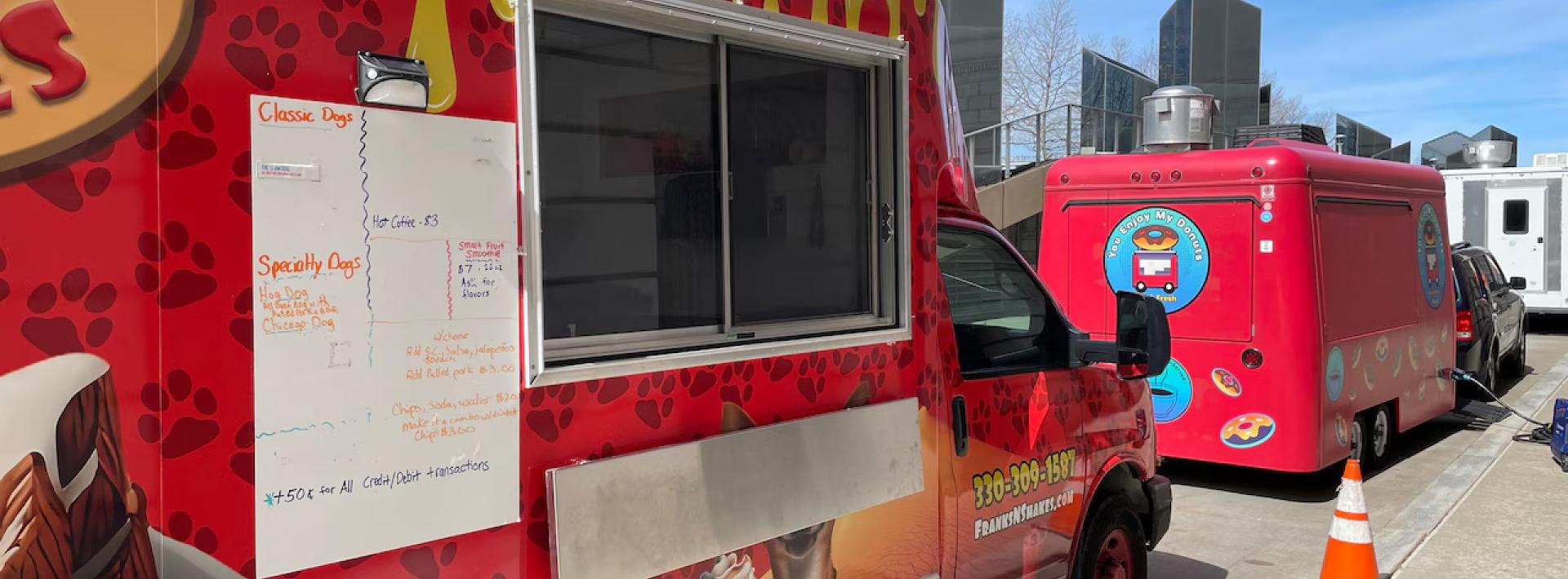 Red & Yellow Food Truck