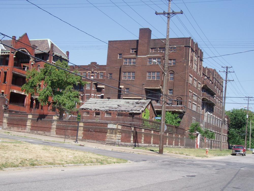 old brick building