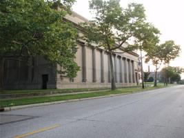 Franklin Circle Masonic Temple - Franklin Boulevard elevation