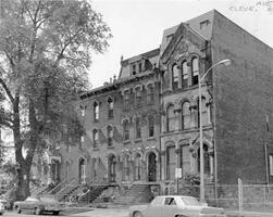 Prospect Avenue Rowhouses - Looking southwest