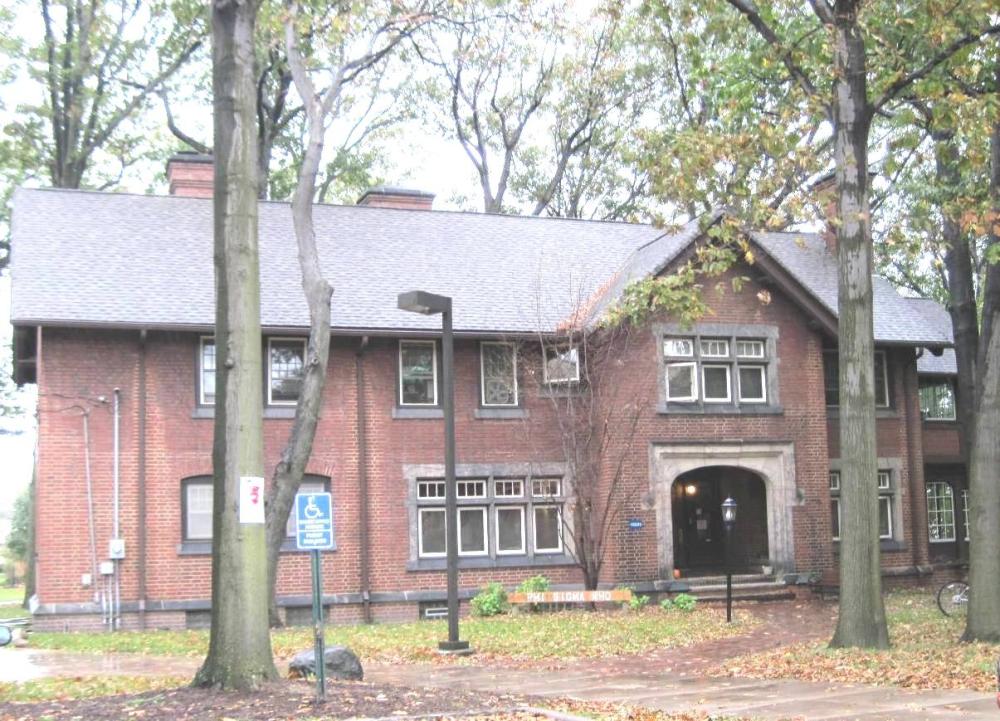 brick building