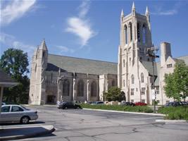 Church of the Covenant - Euclid Avenue elevation - looking northwest