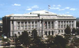 Cleveland City Hall - looking northeast