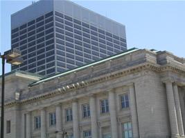 Cleveland City Hall - north elevation upper floors