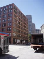 Columbia Building - Prospect Avenue elevation - looking southwest