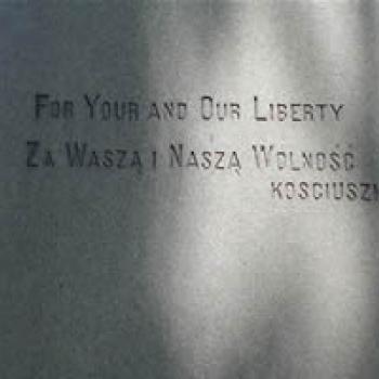 Cleveland Museum of Art - Kosciusko statue inscription 2