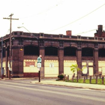 Farnsworth Building - after fire