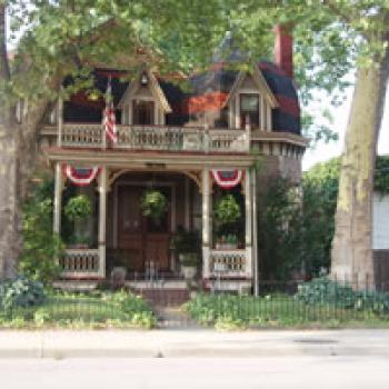Mansfield - Fuller House - Madison Avenue elevation