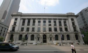 Cleveland Public Library - Superior Avenue elevationo - photo by Donn Nottage