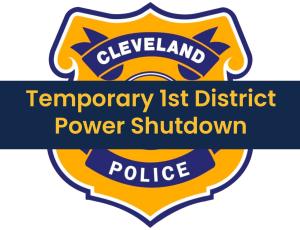 Temporary 1st district power shutdown