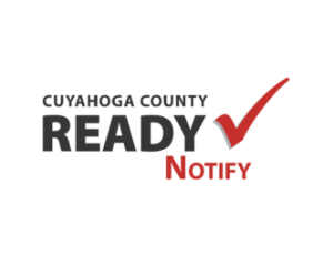Cuyahoga County Ready Notify logo