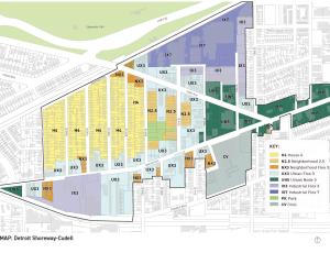 Detroit Shoreway Cudell FBC Map