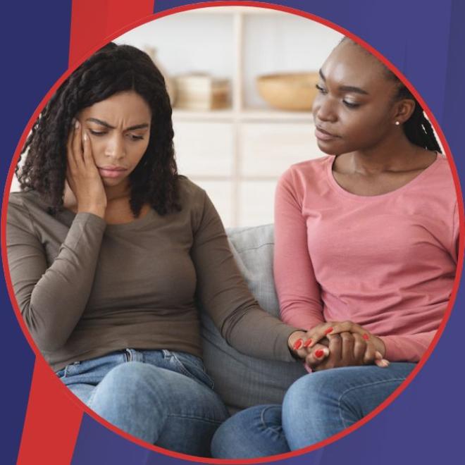 two people holding hands