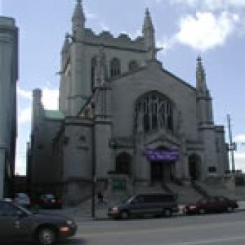 First Methodist Church - Euclid Avenue elevation