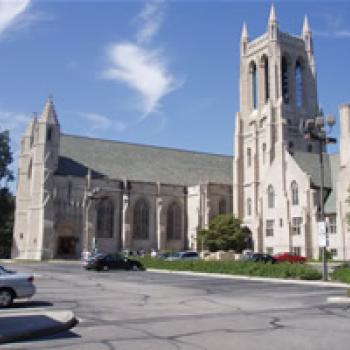 Church of the Covenant - Euclid Avenue elevation - looking northwest