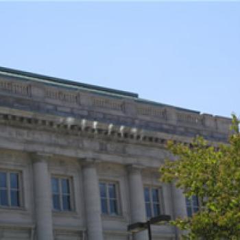 Cleveland City Hall - west elevation upper floors