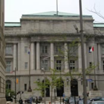 Cleveland City Hall - entrance