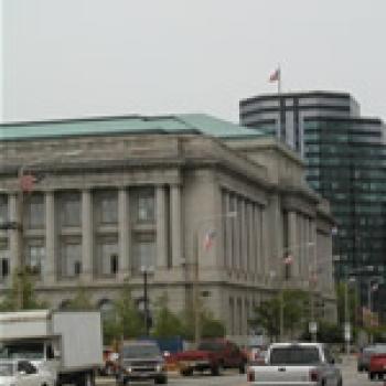 Cleveland City Hall - looking east