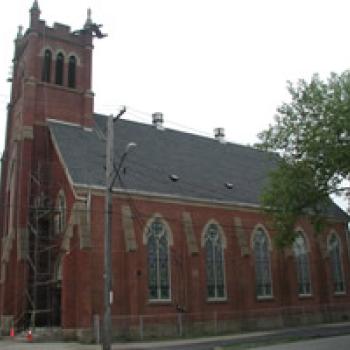 Immanuel Evangelical Lutheran Church - north elevation