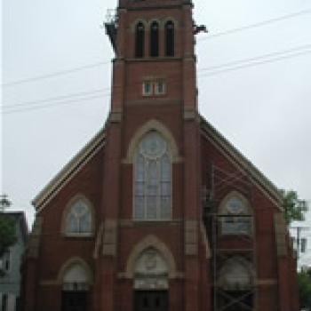 Immanuel Evangelical Lutheran Church - Scranton Road elevation
